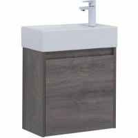 Тумба с раковиной Aquanet Nova Lite 50 302520 подвесная Дуб рошелье МДФ / ЛДСП