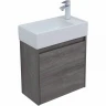 Тумба с раковиной Aquanet Nova Lite 50 302520 подвесная Дуб рошелье МДФ / ЛДСП
