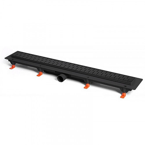 Душевой лоток Azario Medium AZ-CH 650/50 MC с решеткой цвет Черный
