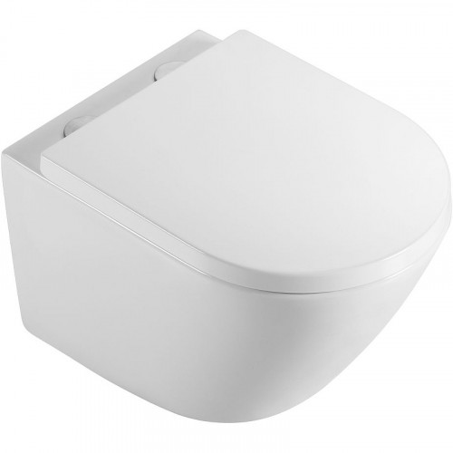 Унитаз Aquanet ZV-2 303978 подвесной с сиденьем Микролифт фарфор подвесной