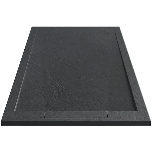 Душевой поддон из искусственного камня Vincea 120x90 VST-4SRL9012A+Vsph-D611 Антрацит