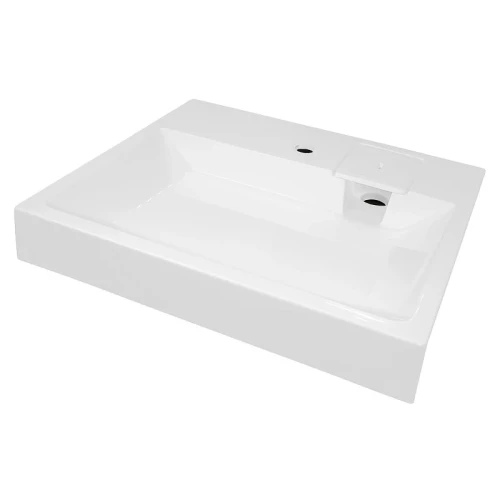 Раковина Azario Sharp New 60 CS00105718 на стиральную машину цвет Белый