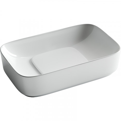 Раковина-чаша Ceramicanova Element 60 CN5021 Белая фарфор накладная