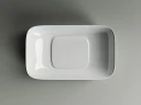 Раковина-чаша Ceramicanova Element 60 CN5021 Белая фарфор накладная