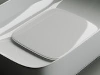 Раковина-чаша Ceramicanova Element 60 CN5021 Белая фарфор накладная