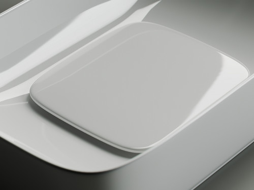 Раковина-чаша Ceramicanova Element 60 CN5021 Белая фарфор накладная