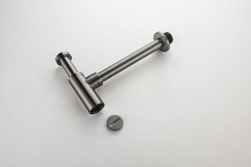 Сифон для раковины Aquatek AQ6012BGM цвет Оружейная сталь