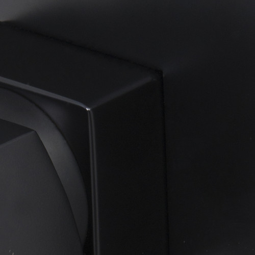 Кронштейн для верхнего душа WasserKRAFT A219 Черный матовый латунь на стену