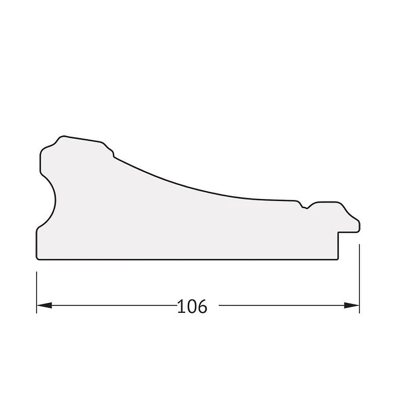 Зеркало Evoform Octagon 75х75 BY 7383 в багетной раме - Барокко золото 106
