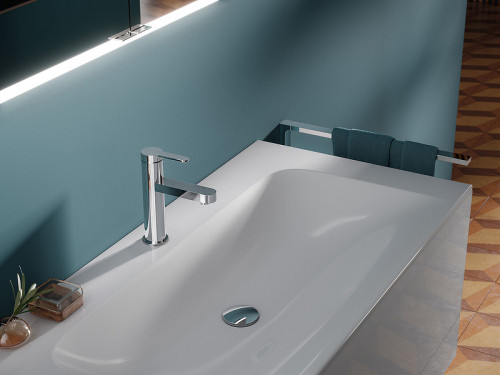 Смеситель для раковины Keuco IXMO Flat 59502 013000 Хром латунь