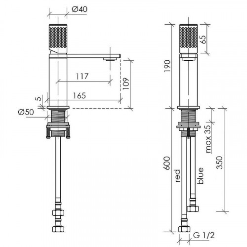 Смеситель для раковины Sancos Nexus SC9011MB Черный матовый