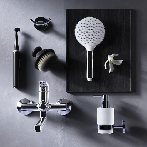 Смеситель для ванны AM.PM Crave F9C90200 универсальный цвет Хром