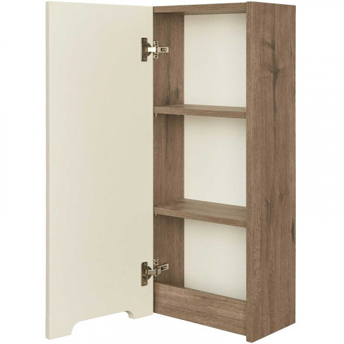 Подвесной шкаф Aquaton Оливия 35 L 1A254703OLVGL Бежевый Дуб велл МДФ / ЛДСП