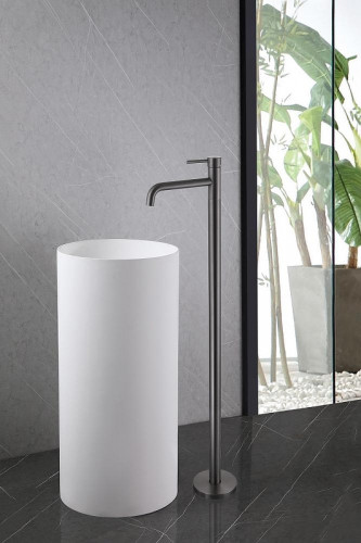 Смеситель для раковины Abber Wasser Kreis AF8140NG цвет Никель