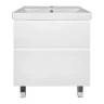 Тумба с раковиной Azario Мила 60 CS00091364 цвет Белый матовый