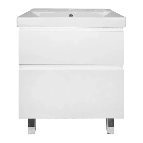 Тумба с раковиной Azario Мила 60 CS00091364 цвет Белый матовый