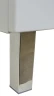 Тумба с раковиной Azario Мила 60 CS00091364 цвет Белый матовый