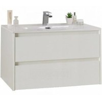 Тумба под раковину BelBagno Kraft 100 KRAFT-1000-2C-SO-BO подвесная Bianco Opaco МДФ / ЛДСП
