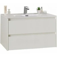 Тумба под раковину BelBagno Kraft 100 KRAFT-1000-2C-SO-BO подвесная Bianco Opaco МДФ / ЛДСП