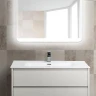 Тумба под раковину BelBagno Kraft 100 KRAFT-1000-2C-SO-BO подвесная Bianco Opaco МДФ / ЛДСП