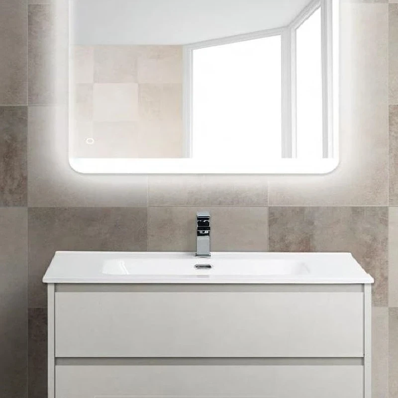Тумба под раковину BelBagno Kraft 100 KRAFT-1000-2C-SO-BO подвесная Bianco Opaco МДФ / ЛДСП