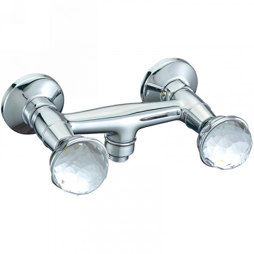 Смеситель для душа Boheme Brillante Presente 354 Хром латунь на стену