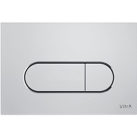 Инсталляция Vitra Core 800-1873 для унитаза с клавишей смыва Хром глянцевый нержавеющая сталь