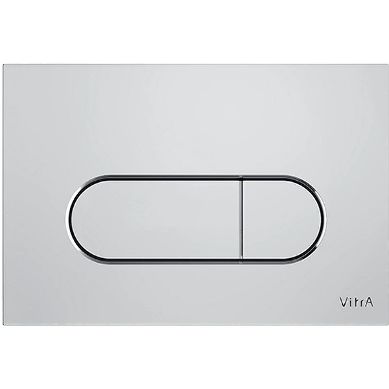 Инсталляция Vitra Core 800-1873 для унитаза с клавишей смыва Хром глянцевый нержавеющая сталь