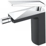 Смеситель для биде Boheme Venturo 376-B Черный Хром латунь