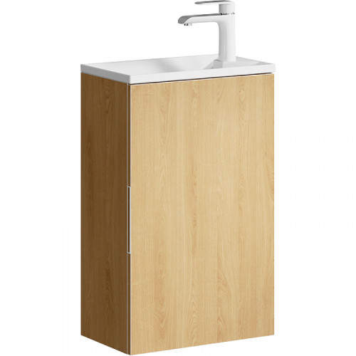 Тумба под раковину Aqwella Accent 40 ACC0104DZ подвесная Дуб золотой МДФ / ЛДСП