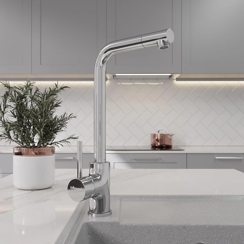 Кухонная мойка Domaci Палермо 65 PR-650-003 цвет Серый