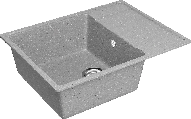 Кухонная мойка Domaci Палермо 65 PR-650-003 цвет Серый