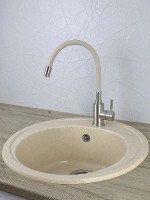 Смеситель для кухни Viko V-4438 Нержавеющая сталь Бежевый нержавеющая сталь