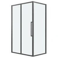 Душевой уголок Grossman Cosmo 100x100 120.K33.02.1010.42.00 профиль Графит сатин стекло прозрачное