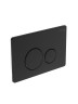 Кнопка смыва для инсталляции Cezares Релакс (Relax) CZR-310R-NOP цвет Черный матовый