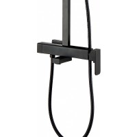 Душевая система Aquanet Gotic AF440-72-S-B 243327 Черная матовая латунь на стену