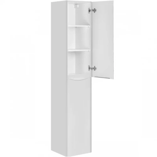 Шкаф пенал Vincea Paola 35 VSC-2P170GW-L подвесной G.White МДФ / ЛДСП