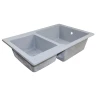 Кухонная мойка Azario Ostin 77 CS00105243 цвет Серый