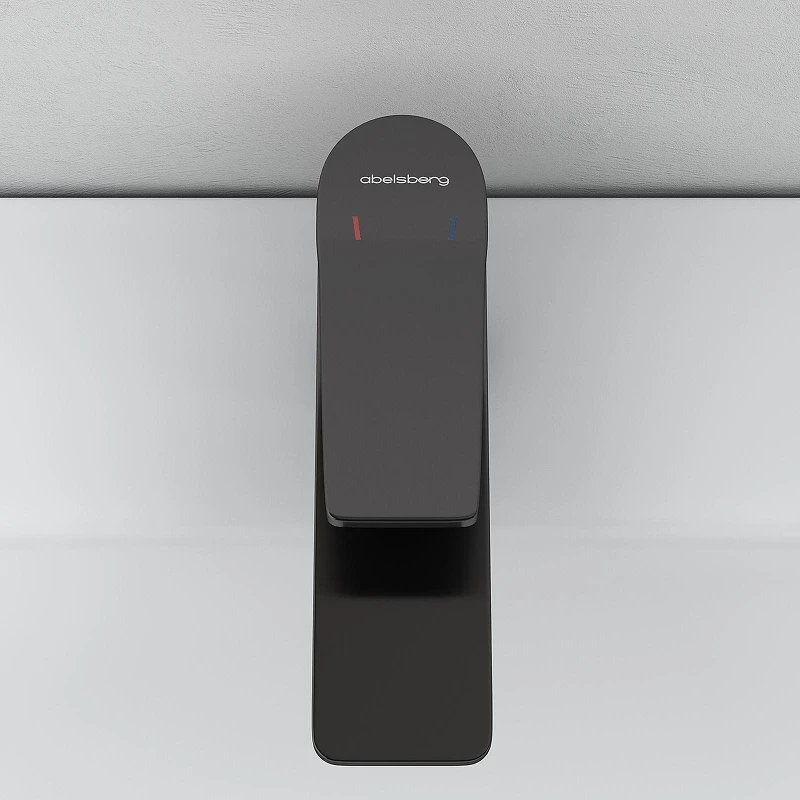 Смеситель для раковины Abelsberg Intensa EGF23520GM цвет Космическая сталь