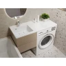 Раковина над стиральной машиной Azario Paola Magenta 110 L CS00078450 цвет Белый