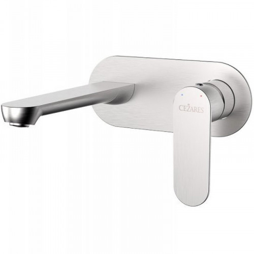 Смеситель для раковины Cezares Stylus STYLUS-BLI1-IN-W0 Сатин нержавеющая сталь встраиваемый