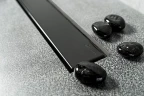 Душевой лоток Pestan Confluo Frameless Line 950 13701323 с двухсторонней решеткой Черный матовый / полая под плитку