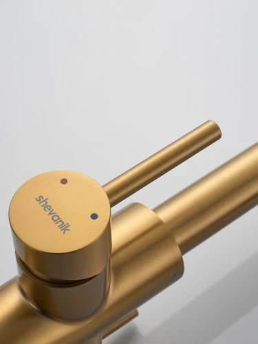 Смеситель для кухни Shevanik S478G цвет Золото матовое