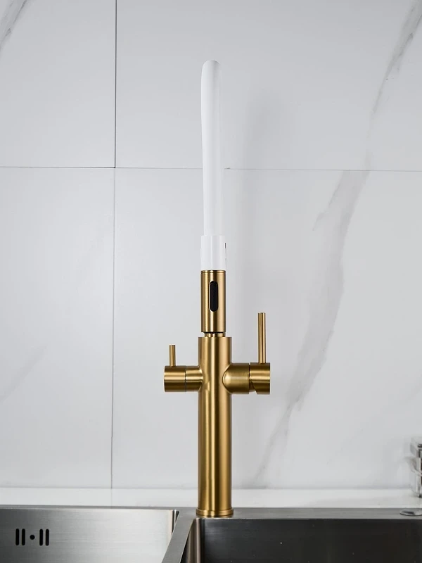 Смеситель для кухни Shevanik S478G цвет Золото матовое