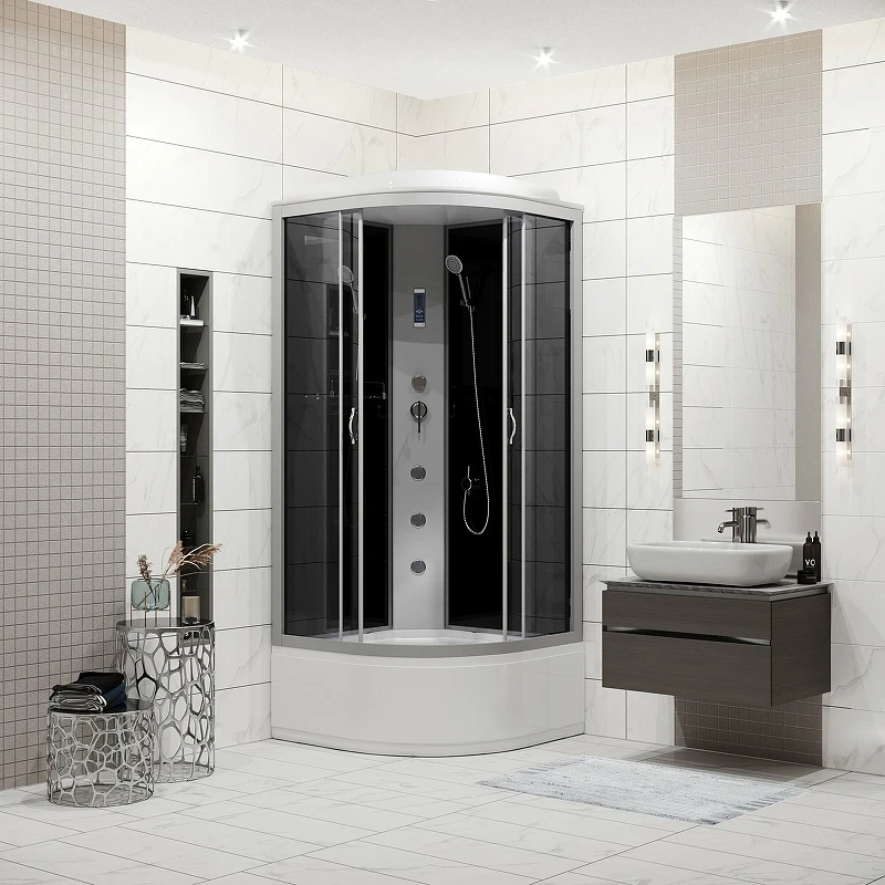 Душевая кабина Niagara Classic 80x80 NG-2507-14F с гидромассажем