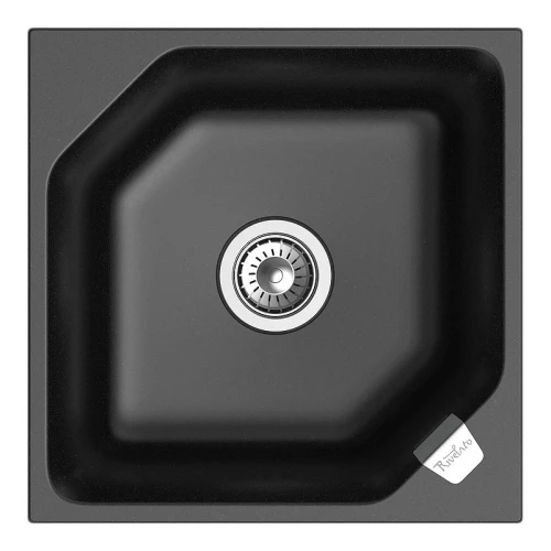 Кухонная мойка Rivelato Locus LS-50 nero цвет Черный