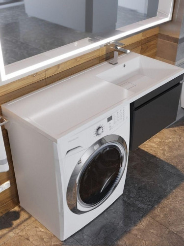 Тумба под раковину Uperwood Magenta 110 5930205164 подвесная цвет Черный матовый