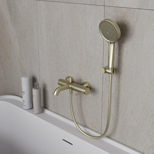 Смеситель для ванны Oliveeka Y OL-639017-BN цвет Никель матовый