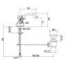 Смеситель для раковины Gattoni TRD TR310/18C0 Хром латунь