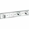 Смеситель для душа Hansgrohe RainSelect 15356400 c термостатом Белый Хром латунь встраиваемый